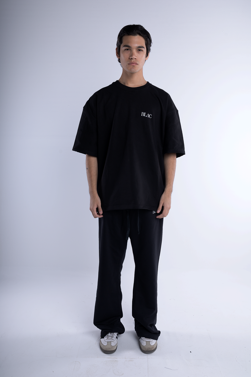Logo-Patched Straight-Leg Pants
