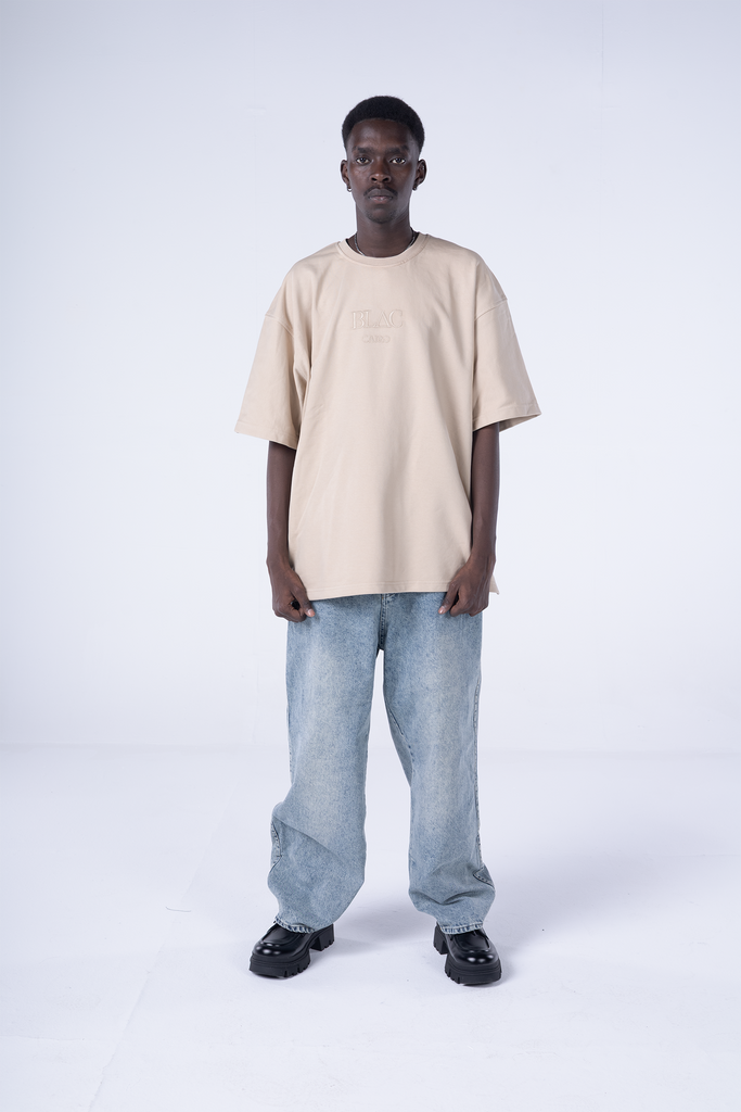 Washed Relaxed Jeans - Rusty Blue